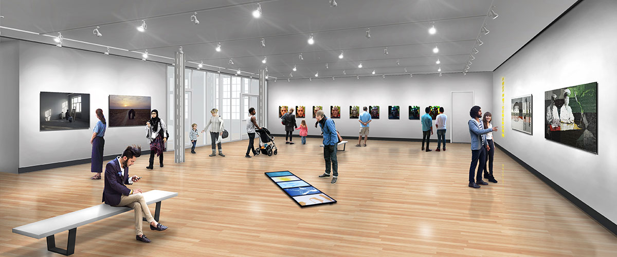 Bakalar & Paine Galleries at the MASSART Art Museum