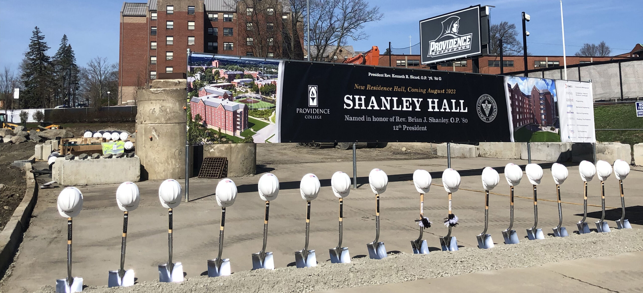 Providence College Shanley Hall Groundbreaking Ceremony